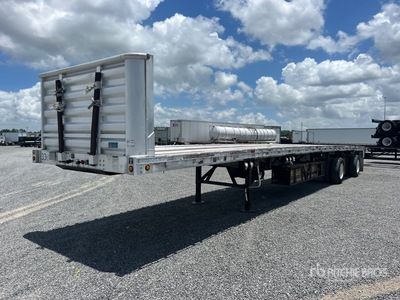 2006 Wilson CF-900 48 ft T/A Spread Axle フラットベッドトレーラー