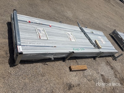 Quantity of (200) 2026 STARVOX S3048Y 3 ft x 10 ft Silver Corrugated Steel Panels (Unused)