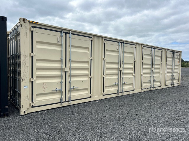 2026 40 ft High Cube Multi-Door Storage Container