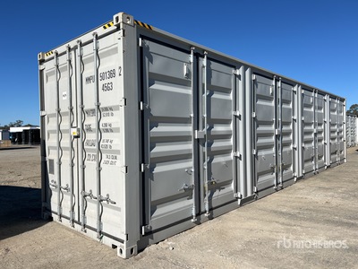 2026 40 ft High Cube Multi-Door Contenedor de almacenamiento (Unused)