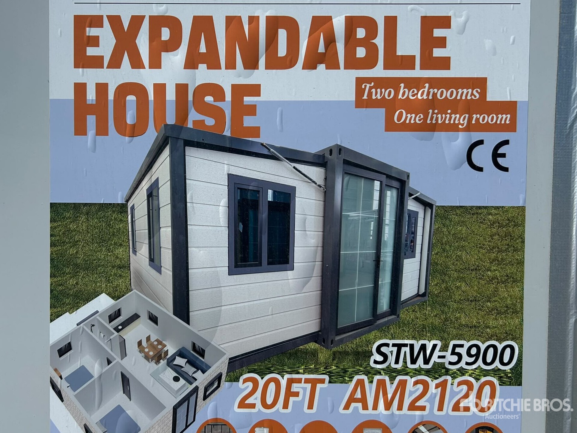 2026 AMY POWER AM2120 Expandable Container House Storage Building (Unused)