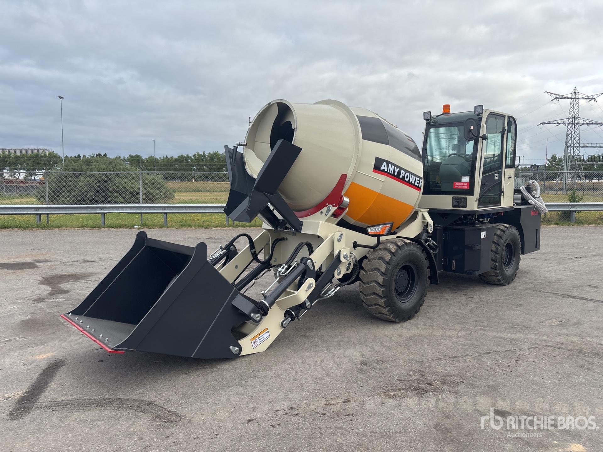 2026 AMY POWER XY-1.8 4x4 Self-Loading 1.8 m3 All Terrain Mixer (Unused)