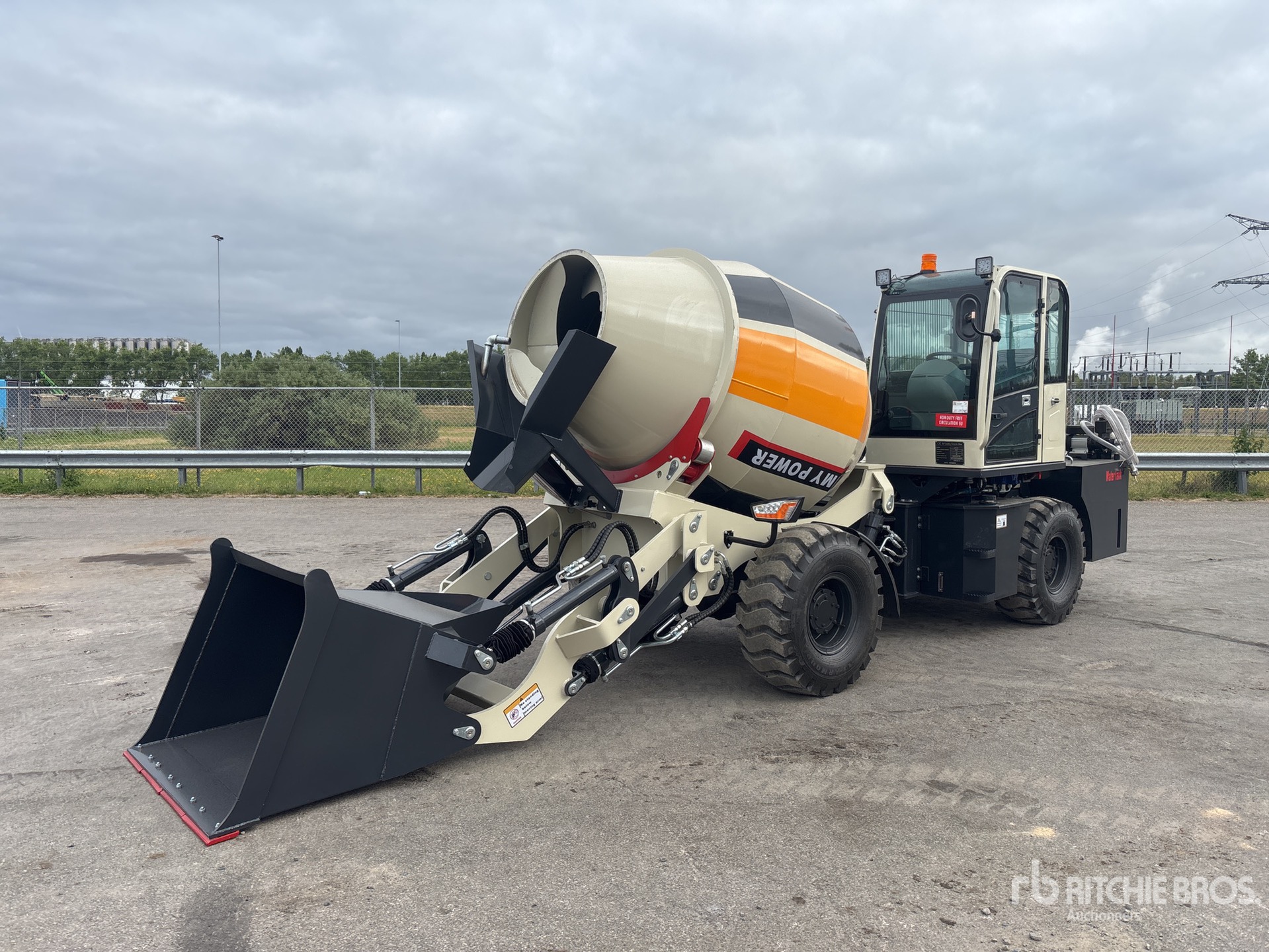 2026 AMY POWER XY-1.8 4x4 Self-Loading 1.8 m3 All Terrain Mixer (Unused)