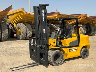 2012 Hyundai 50D-7AE 5 ton Heftruck