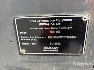 2026 Case 450NX Rodillo Doble (Sin Usar) / Double Drum Roller (Unused)