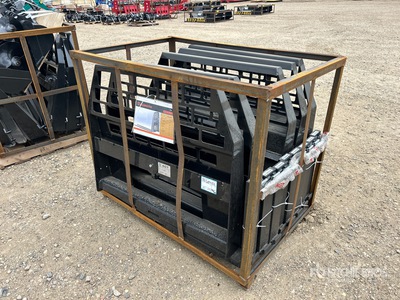 Quantity of (5) 2026 AGT SSCPF48-4400-HFF 48 in Skid Steer Forks (Unused)