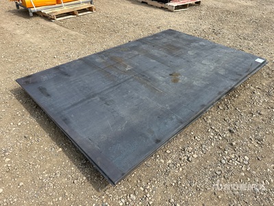 Quantity of (2) 2026 AGT 8 ft x 5 ft (.75 in Thick) Placas de acero (Unused)