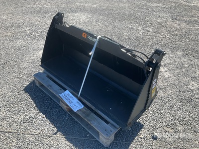 140 MPC Skid Steer 1400 mm Multi Purpose Bucket Accesorio de barrido (Unused)