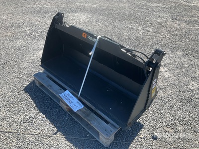 140 MPC Skid Steer 1400 mm Multi Purpose Bucket Accesorio de barrido (Unused)