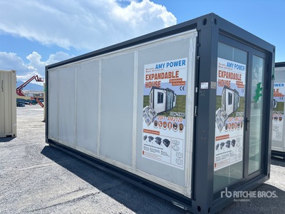 2026 AMY POWER AM2120 87 in x 19 ft 4 in Expandable Container House Storage Building (Unused)