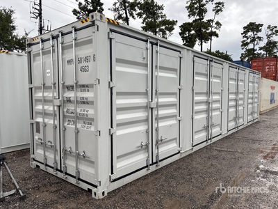 2026 40 ft High Cube Multi-Door Storage Container