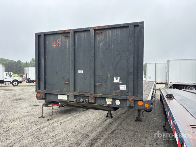 2005 Lufkin FL-II 48 ft T/A Flatbed Trailer