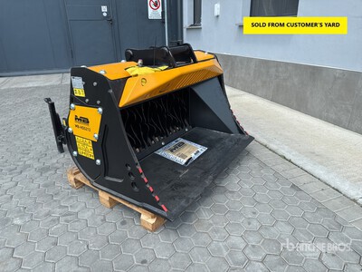 2024 MB Crush HDS212 Godet de criblage d'excavatrice (Unused)