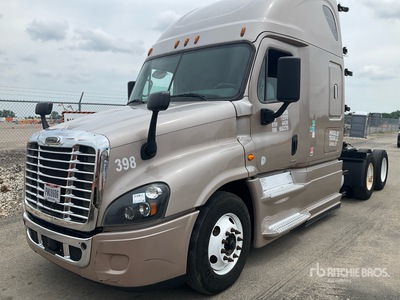 2017 Freightliner Cascadia 125 6x2 Cabeza Tractora Cabina Dormitorio