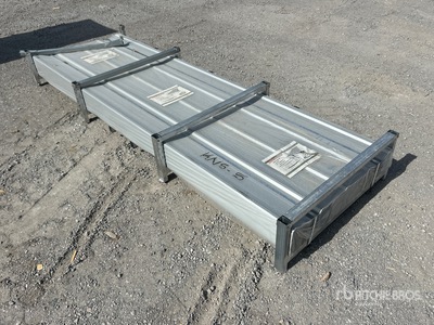 Quantity of (200) 2026 STARVOX S3048Y 3 ft x 10 ft Corrugated Metal Sheets (Unused)