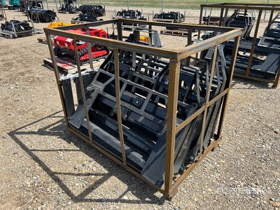 Quantity of (5) 2026 AGT JDCPF42-2200-FF 48 in Wheel Loader Forks (Unused)