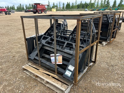 Quantity of (5) 2026 AGT JDCPF42-2200-FF 42 in Wheel Loader Forks (Unused)
