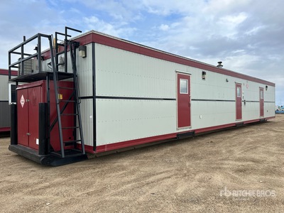 2014 Truco Structures WS1260 60 ft x 12 ft Skid-Mounted ウェルサイト