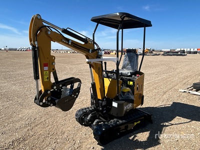 2026 CFG H13R Mini Excavator (Unused)