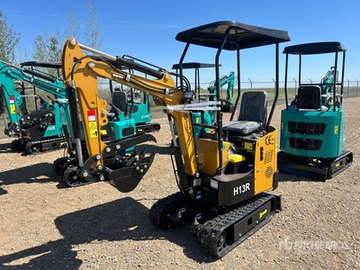 2026 CFG H13R Mini Excavator (Unused)