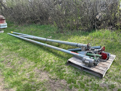 Quantity of (3) Seed Treater Auger With Motors