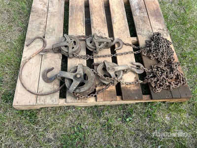 Chain Hoist & Belts Varios, herramientas manuales