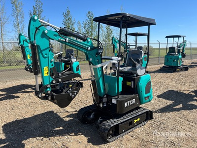 2026 CFG KT13R Mini Excavator (Unused)