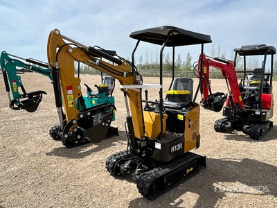 2026 CFG H13R Mini Excavator (Unused)