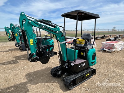 2026 CFG KT13R Mini Excavator (Unused)