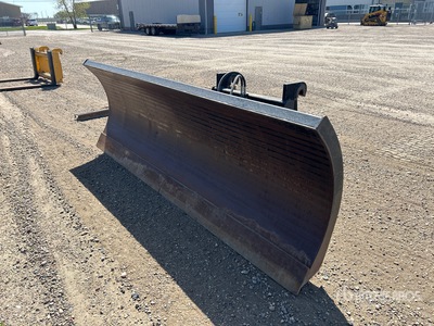 WBM Q/C 11 ft Wheel Loader Snow Plow - Fits John Deere 444K