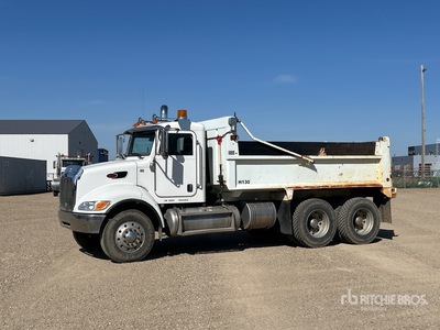 2009 Peterbilt 340 3-Achs Kipper-Lkw