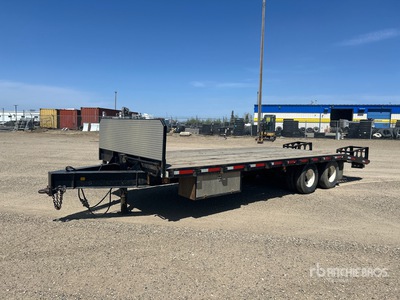 1995 19 ft T/A Remolque Portamaquinaria