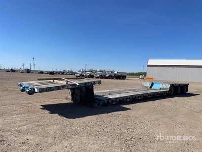 Tri/A Double Drop Removable Gooseneck Lowboy Trailer