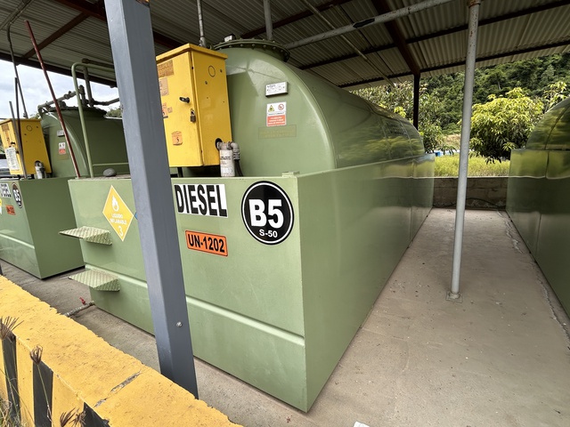 2015 Emiliana Serbatoi MC15 15000 L Skid Mounted Steel Fuel Tank