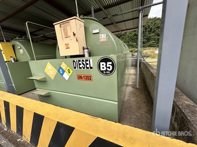 2015 Emiliana Serbatoi MC15 15000 L Skid Mounted Steel タンク