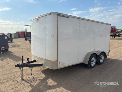 2020 Forest River 14 ft T/A Enclosed Trailer