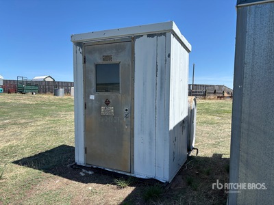 6 ft x 4 ft Skid-Mounted Shack