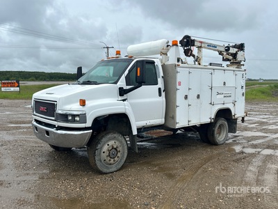 2007 GMC C5500 4x4 サービスカー