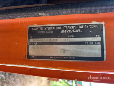 1987 International 1654 4x2 Autocarro per acqua