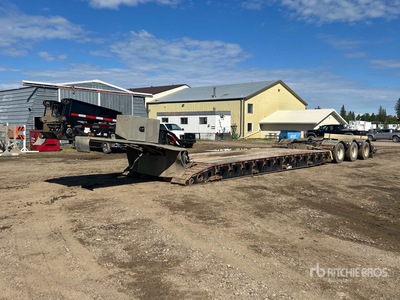 2019 Arnes Tri/A Double Drop Removable Gooseneck 55 Ton Tieflader