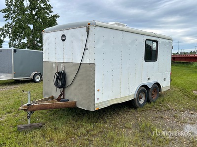 2004 Wells Cargo 16 ft T/A Office Kastenanhänger