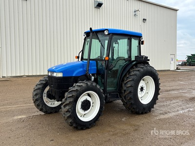 New Holland TN70D Tracteur agricole 4 roues motrices