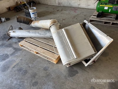 Quantity of (2) Michel's 8 in Hydraulic Hopper Auger