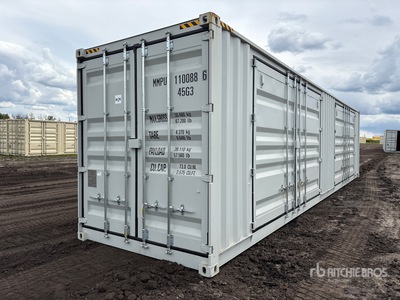 2026 40 ft High Cube Multi-Door Storage Container