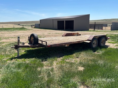18 ft T/A Remorque pour équipement