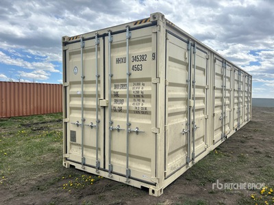 2025 40 ft High Cube Multi-Door Storage Container