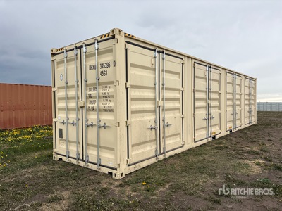 2025 40 ft High Cube Multi-Door Storage Container