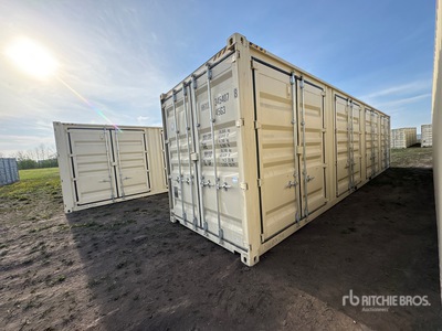 2025 40 ft High Cube Multi-Door Storage Container