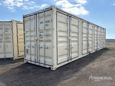 2025 40 ft High Cube Multi-Door Contenedor de almacenamiento