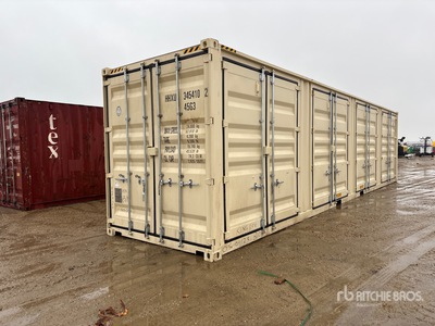 2025 40 ft High Cube Multi-Door Conteneur de stockage